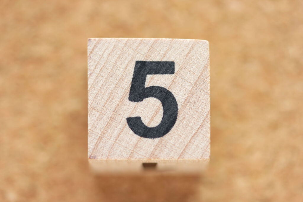 5