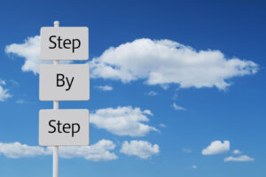 Step by step