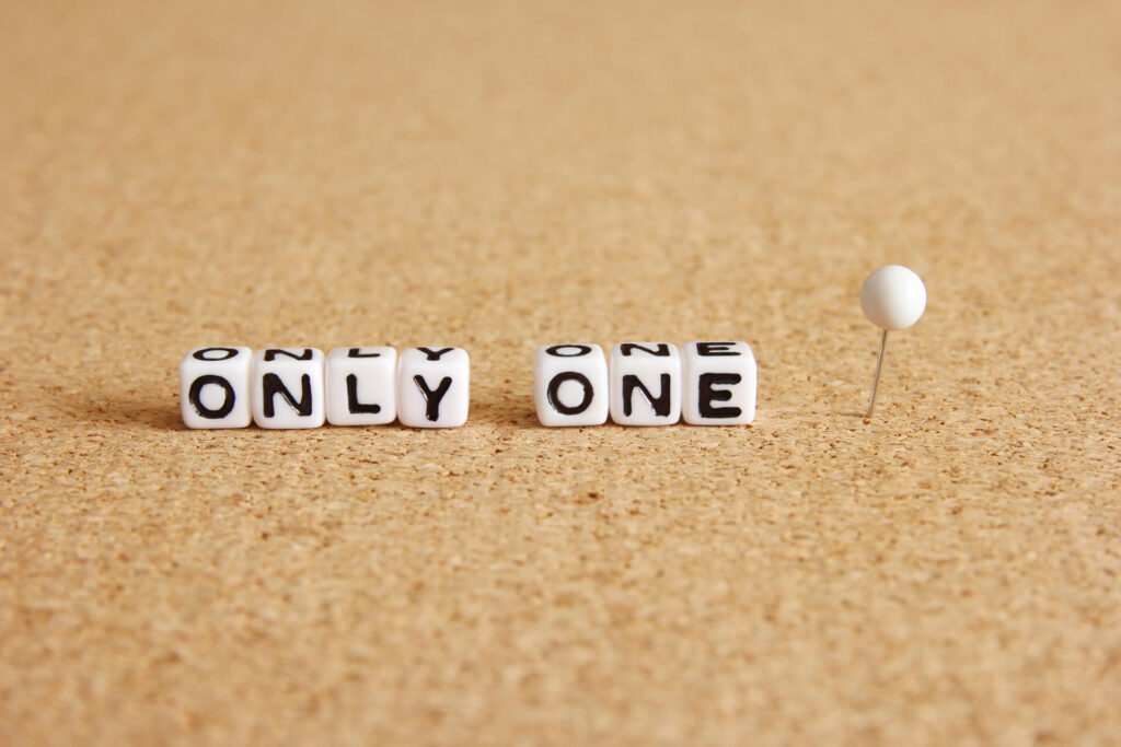 個性・only one